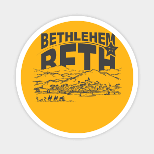 Bethlehem Beth Black Magnet